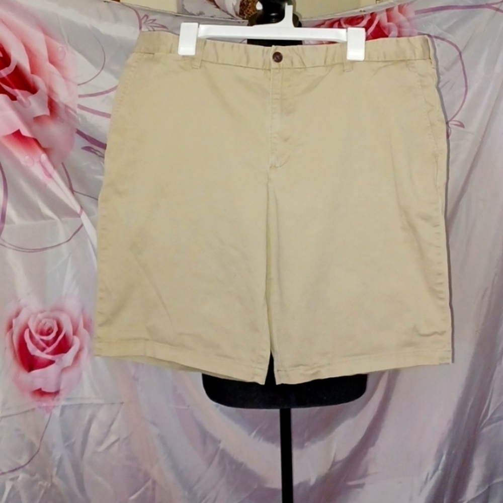 Lands' End Men's Chino Shorts - Beige Khaki